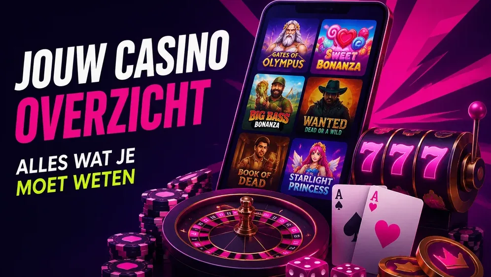 BoomsBet casino overzichtstabel met kernfeiten en iconen
