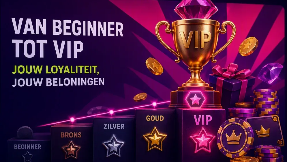 gouden VIP-trofee met loyaliteitspunten en beloningen